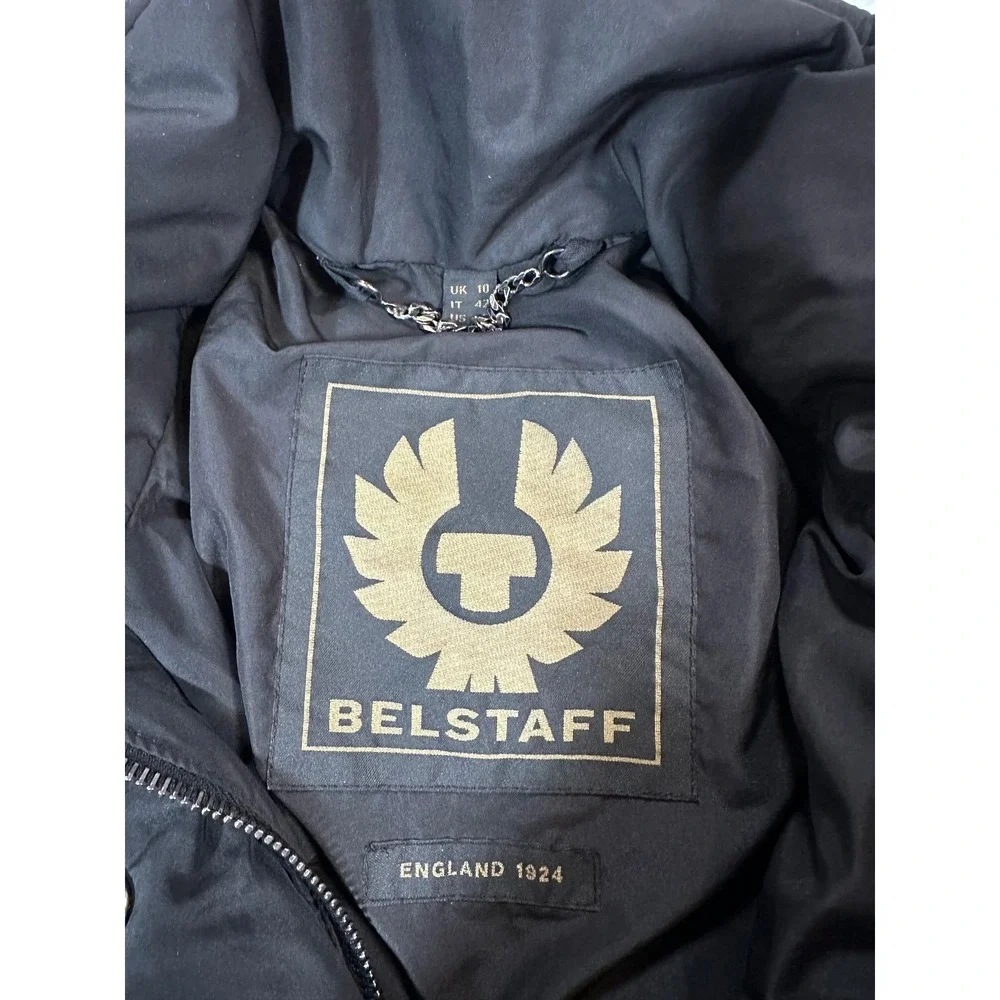 Belstaff Black‎ Women's Vale Jacket Puffer Size UK 10 US 8